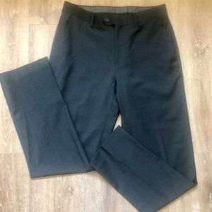 Bar III Men’s Slim-Fit Dark Grey Slacks